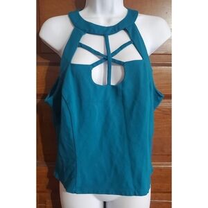 Forever 21 Plus Caged Crop Top